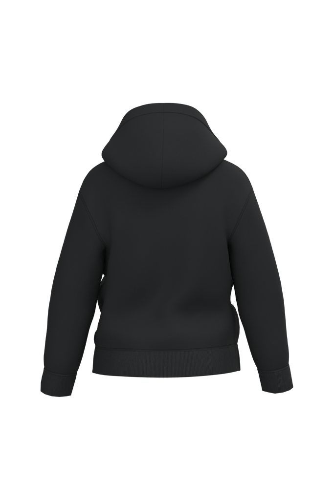 Kariban Sweat-shirt recyclé zippé à capuche enfant Black (K4045)
