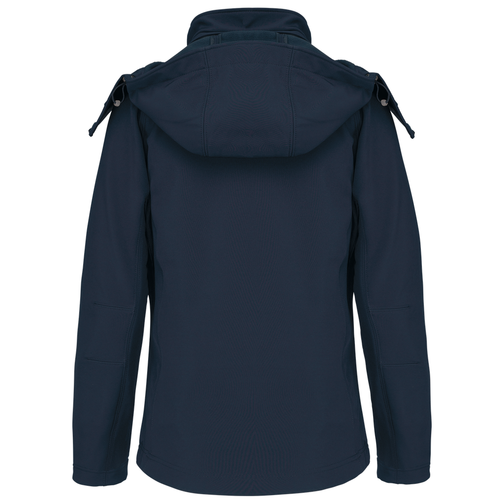 Kariban Veste softshell à capuche amovible femme Navy (K414)