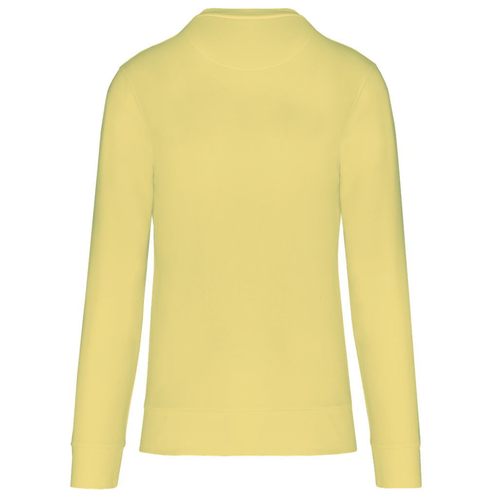 Kariban Sweat-shirt écoresponsable col rond unisexe Lemon Yellow (K4025)