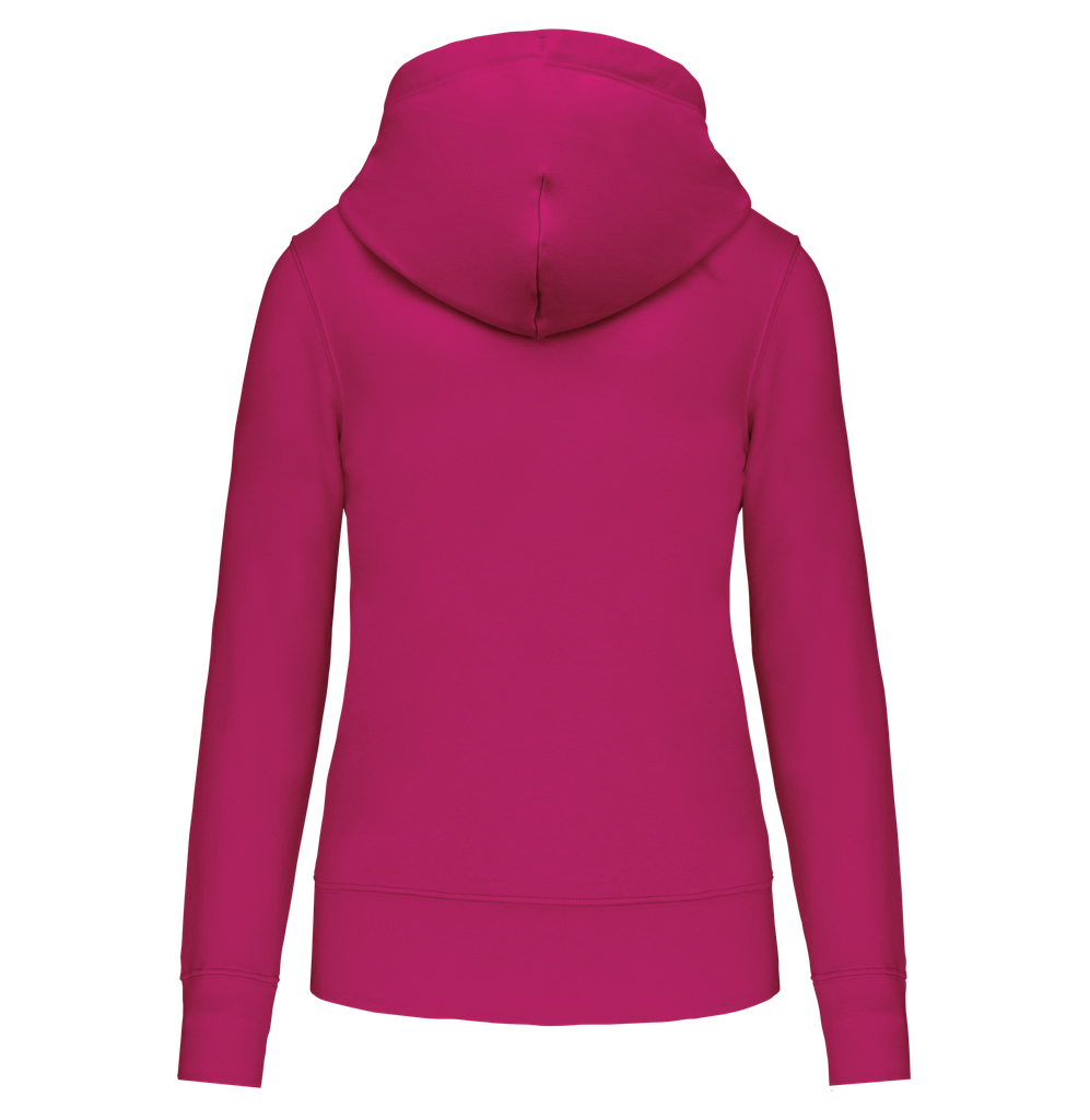 Kariban Sweat-shirt écoresponsable à capuche femme Fuchsia (K4028)