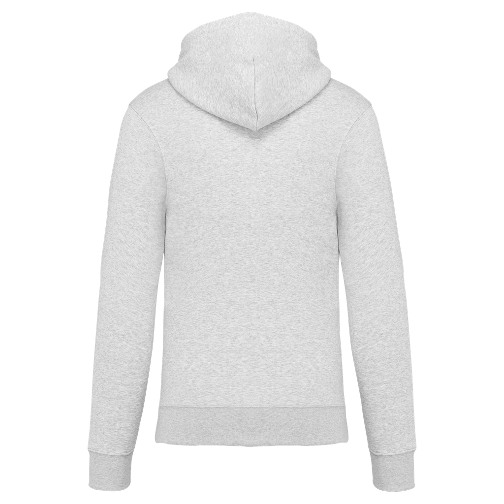 Kariban Sweat-shirt écoresponsable zippé à capuche homme Ash Heather (K4030)