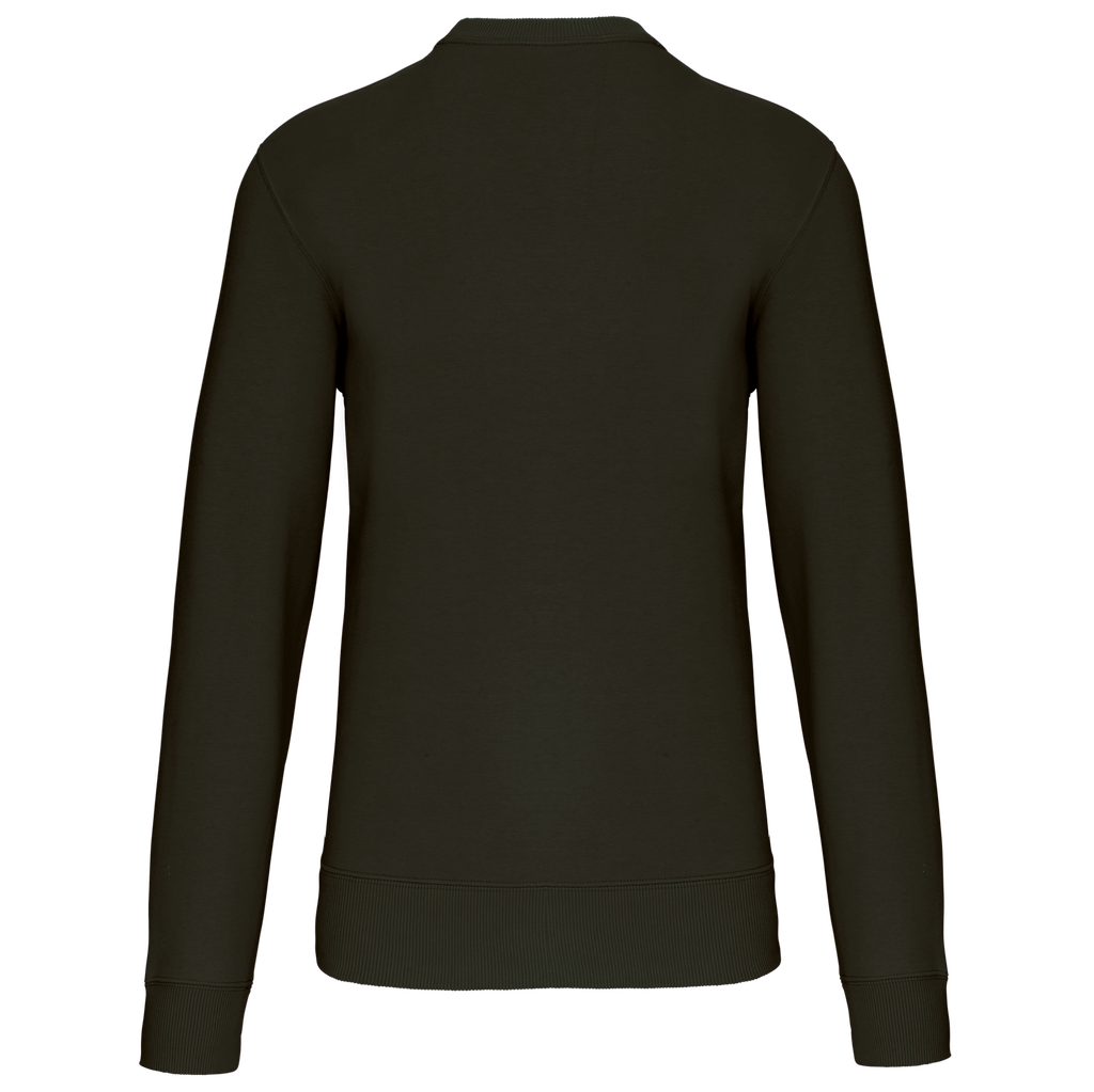 Kariban Sweat-shirt col rond unisexe Dark Khaki (K442)