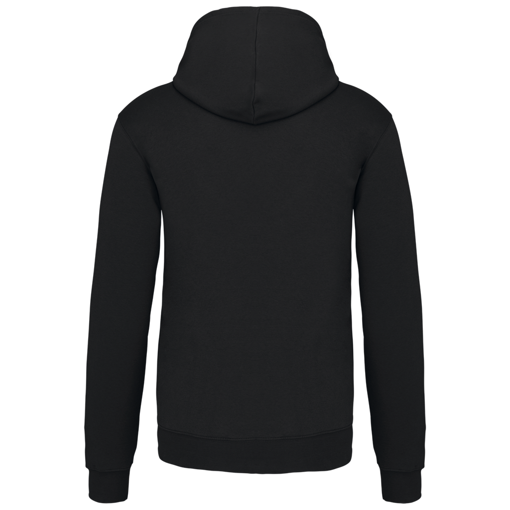 Kariban Sweat-shirt capuche contrastée homme Black / Orange (K446)