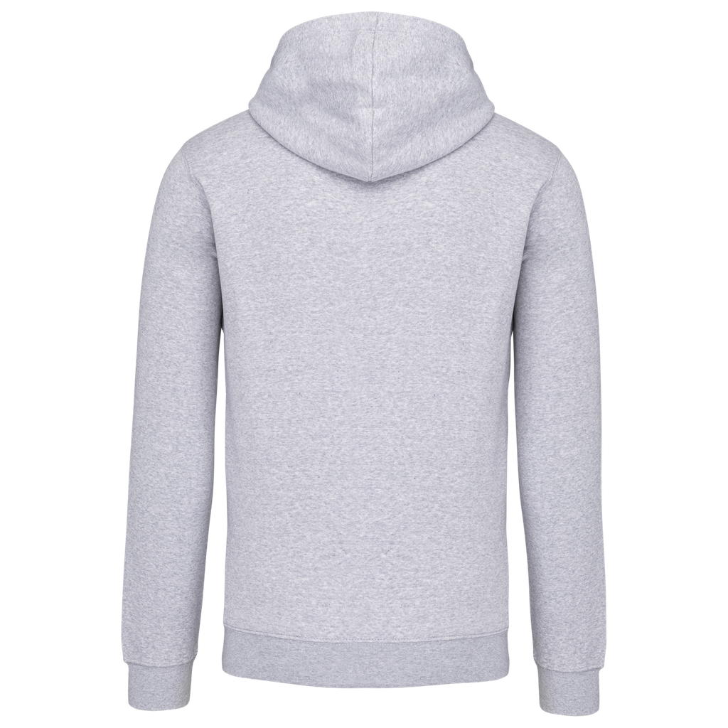 Kariban Sweat-shirt capuche contrastée homme Oxford Grey / Black (K446)