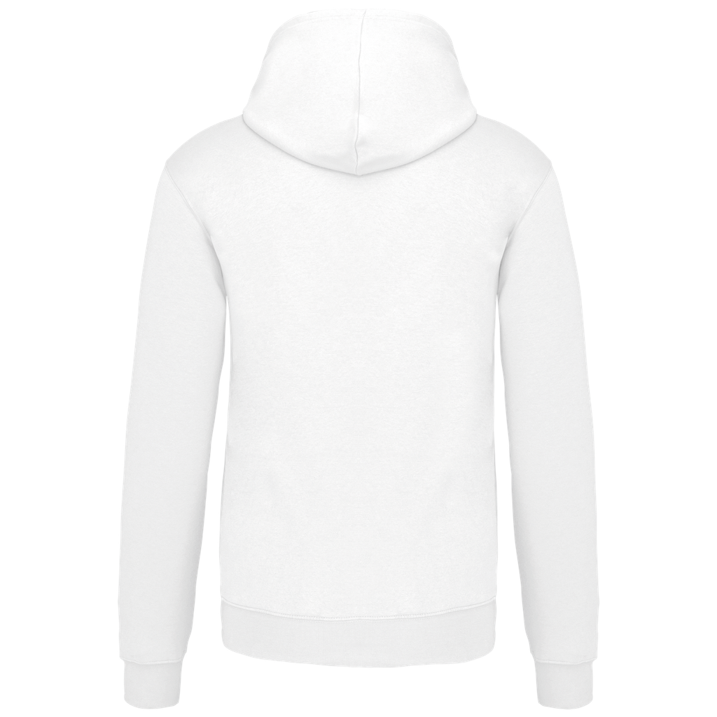 Kariban Sweat-shirt capuche contrastée homme White / Fine Grey (K446)