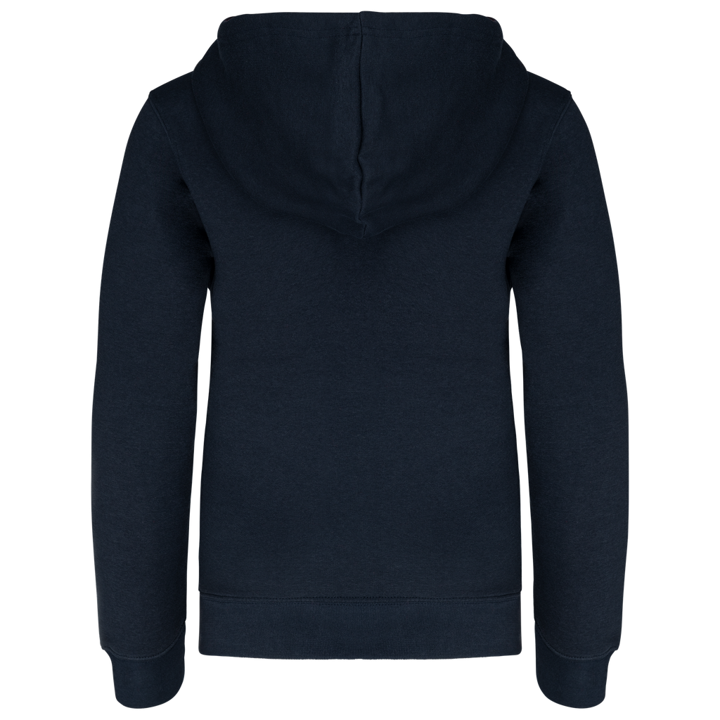 Kariban Sweat-shirt capuche contrastée enfant Navy / Red (K453)