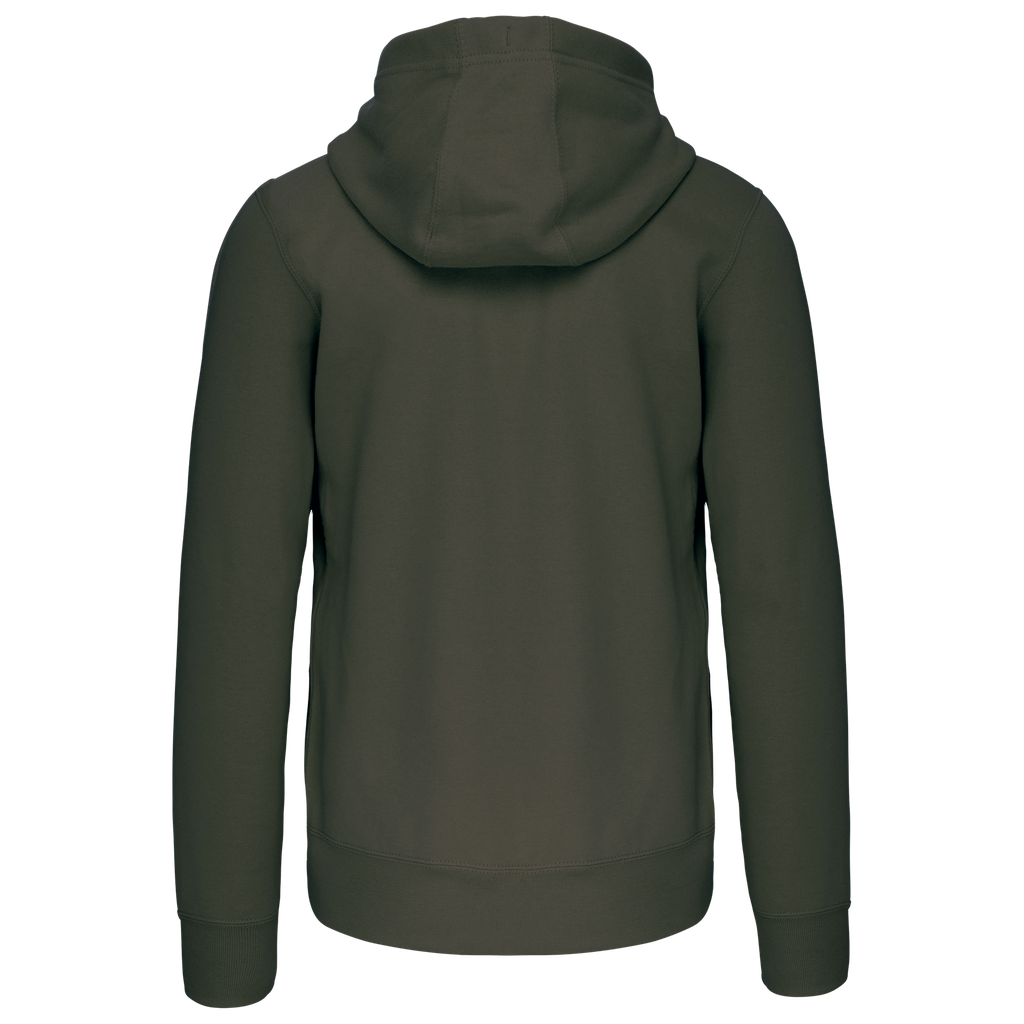 Kariban Sweat-shirt zippé capuche homme Dark Khaki (K454)