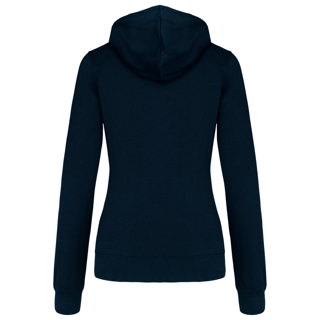 Kariban Sweat-shirt capuche contrastée femme Navy / Red (K465)