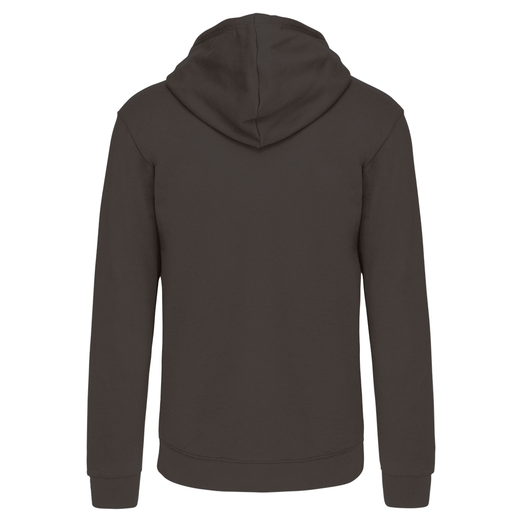 Kariban Sweat-shirt zippé capuche contrastée Dark Grey / Black (K466)