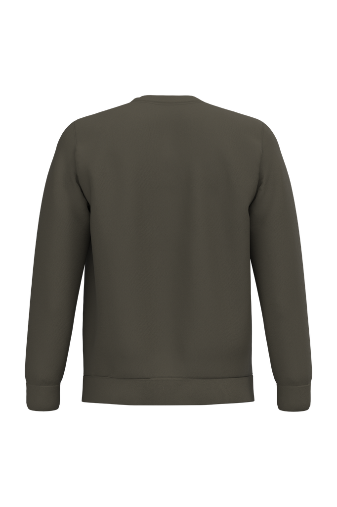 Kariban Sweat-shirt col rond unisexe Dark Khaki (K474)