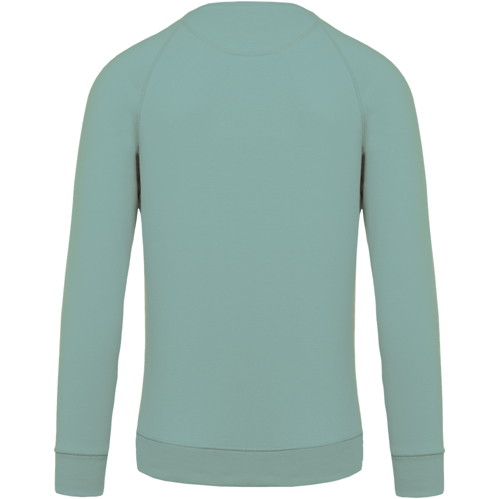 Kariban Sweat-shirt Bio col rond manches raglan homme Sage (K480)