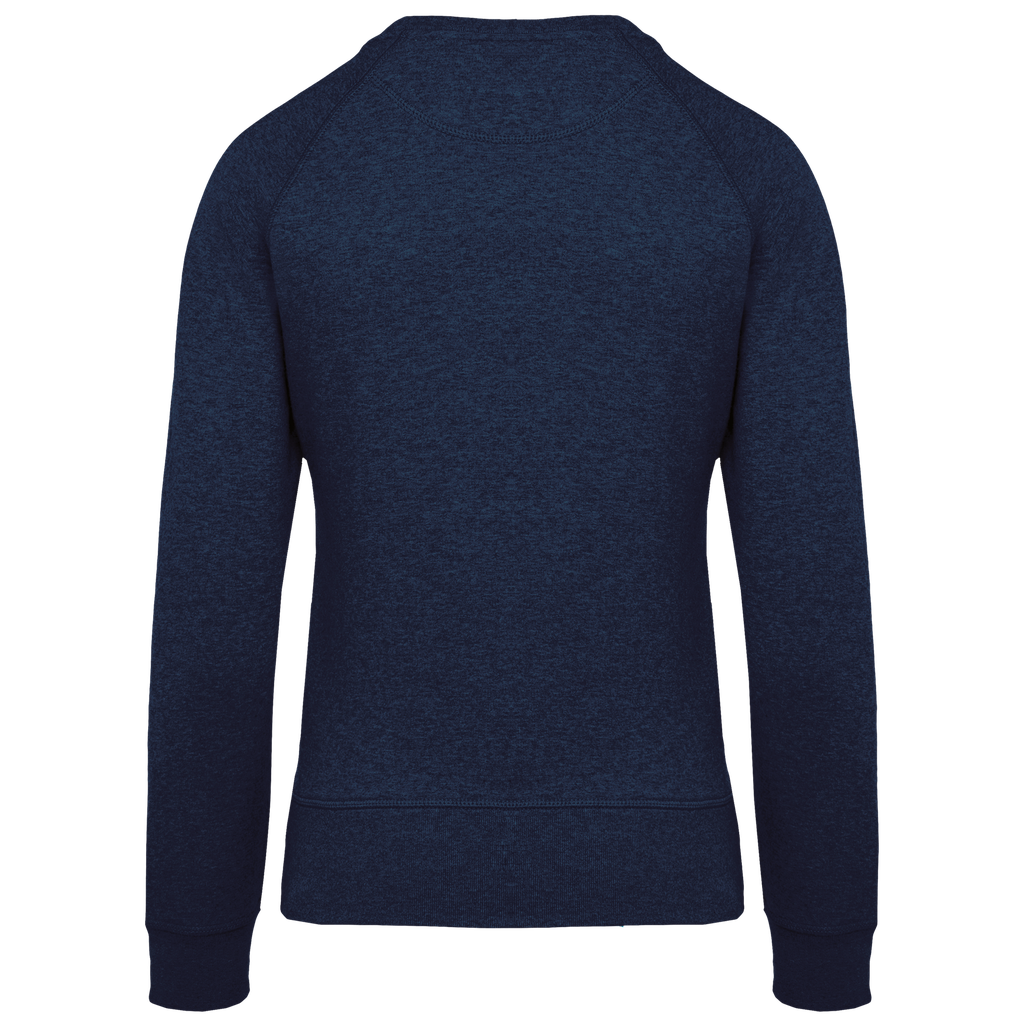 Kariban Sweat-shirt Bio col rond manches raglan femme French Navy Heather (K481)