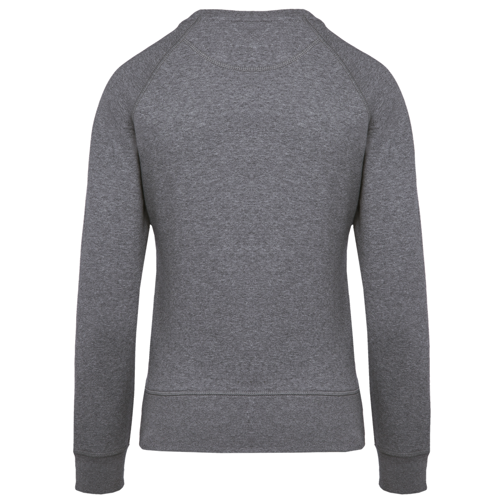Kariban Sweat-shirt Bio col rond manches raglan femme Grey Heather (K481)