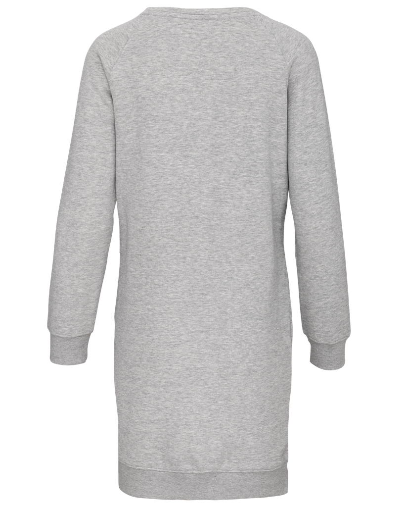 [K493_64080_64075] Kariban Robe Bio en molleton Light grey heather (K493) (XS)