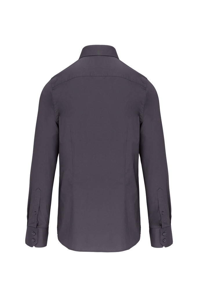Kariban Chemise ajustée manches longues sans repassage Zinc (K522)