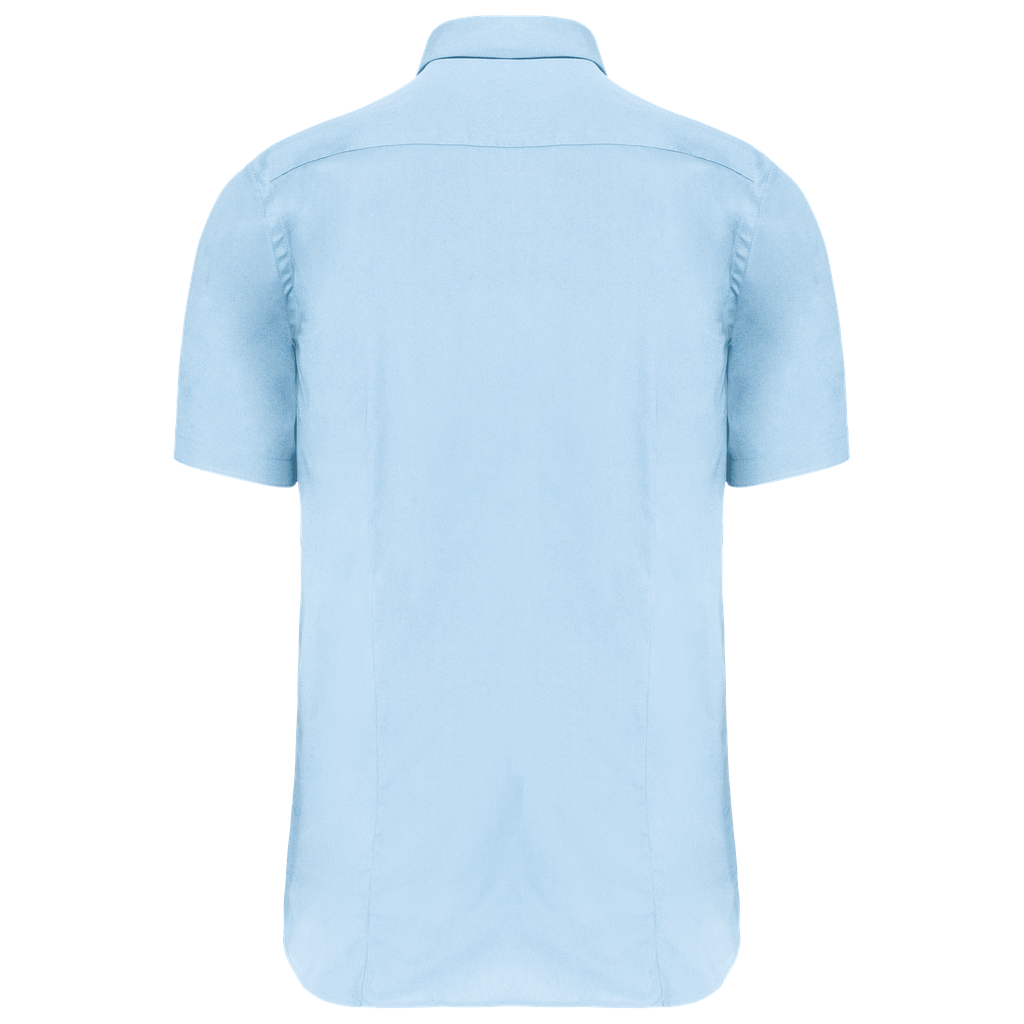 Kariban Chemise coton / élasthanne manches courtes Light Blue (K531)