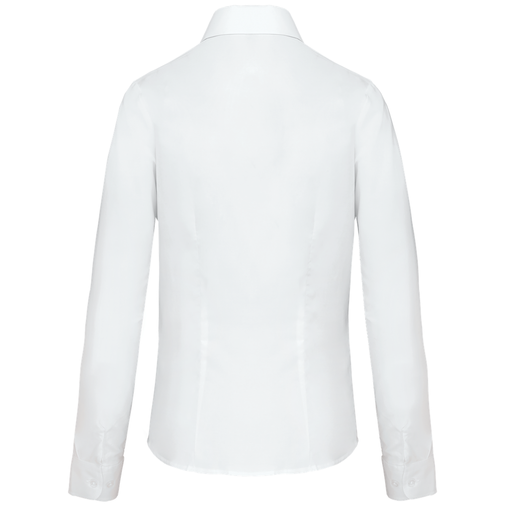 Kariban Chemise Oxford manches longues femme White (K534)