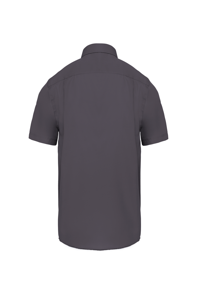 Kariban Chemise micro-sergé manches courtes sans repassage Zinc (K539)