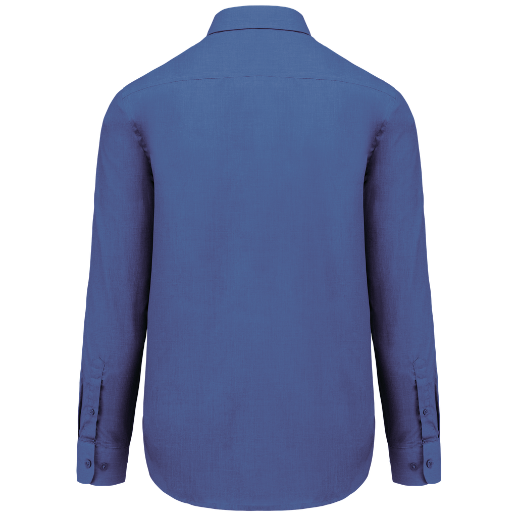 Kariban Chemise popeline polycoton entretien facile homme Cobalt Blue (K545)
