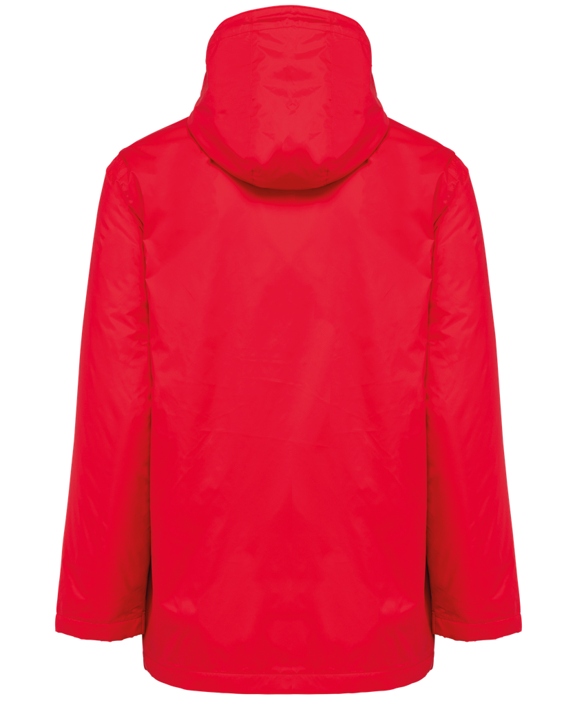 Kariban Veste à capuche avec doublure en micropolaire unisexe Red (K6153)
