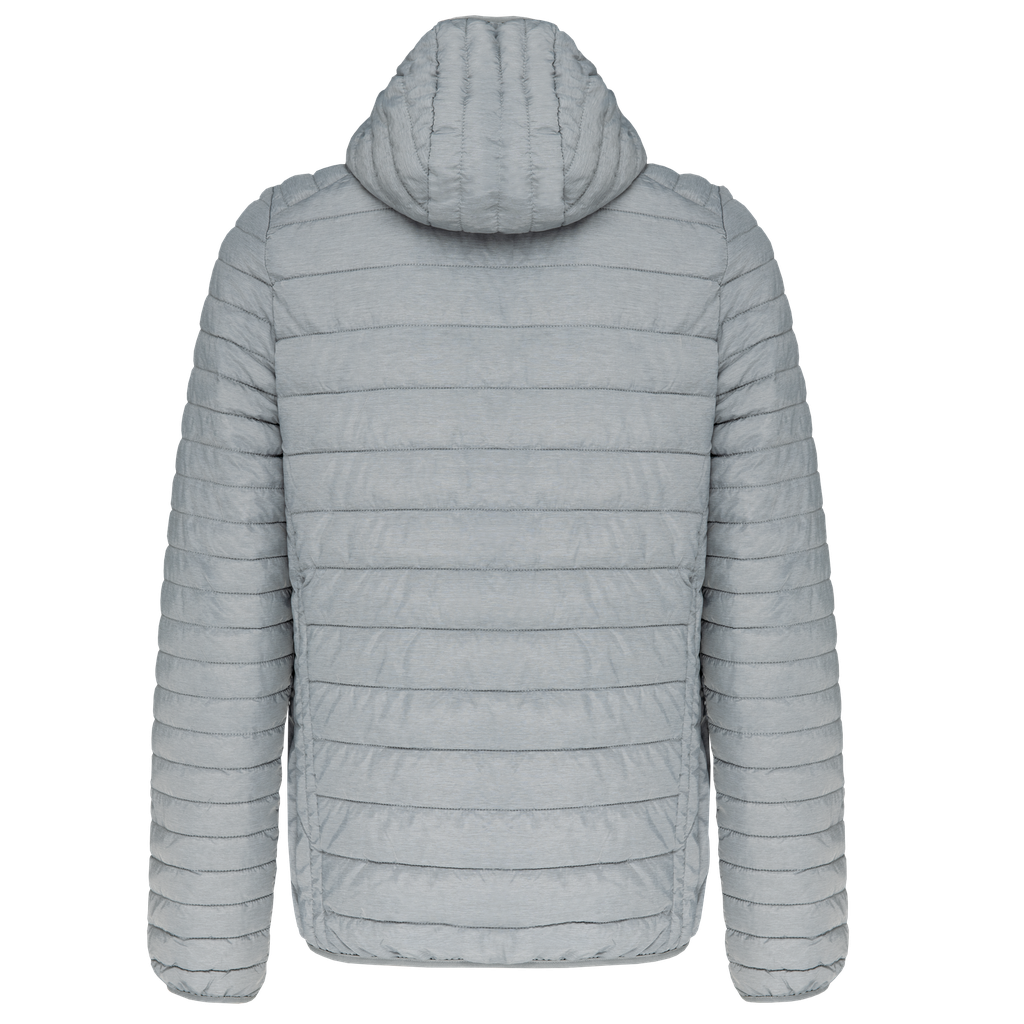 Kariban Doudoune légère capuche homme Marl Silver (K6110)
