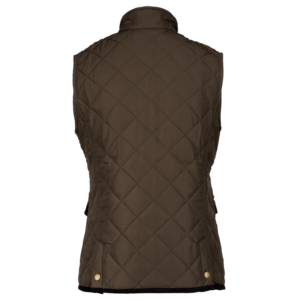 Kariban Bodywarmer matelassé femme Mossy Green / Black (K6125)