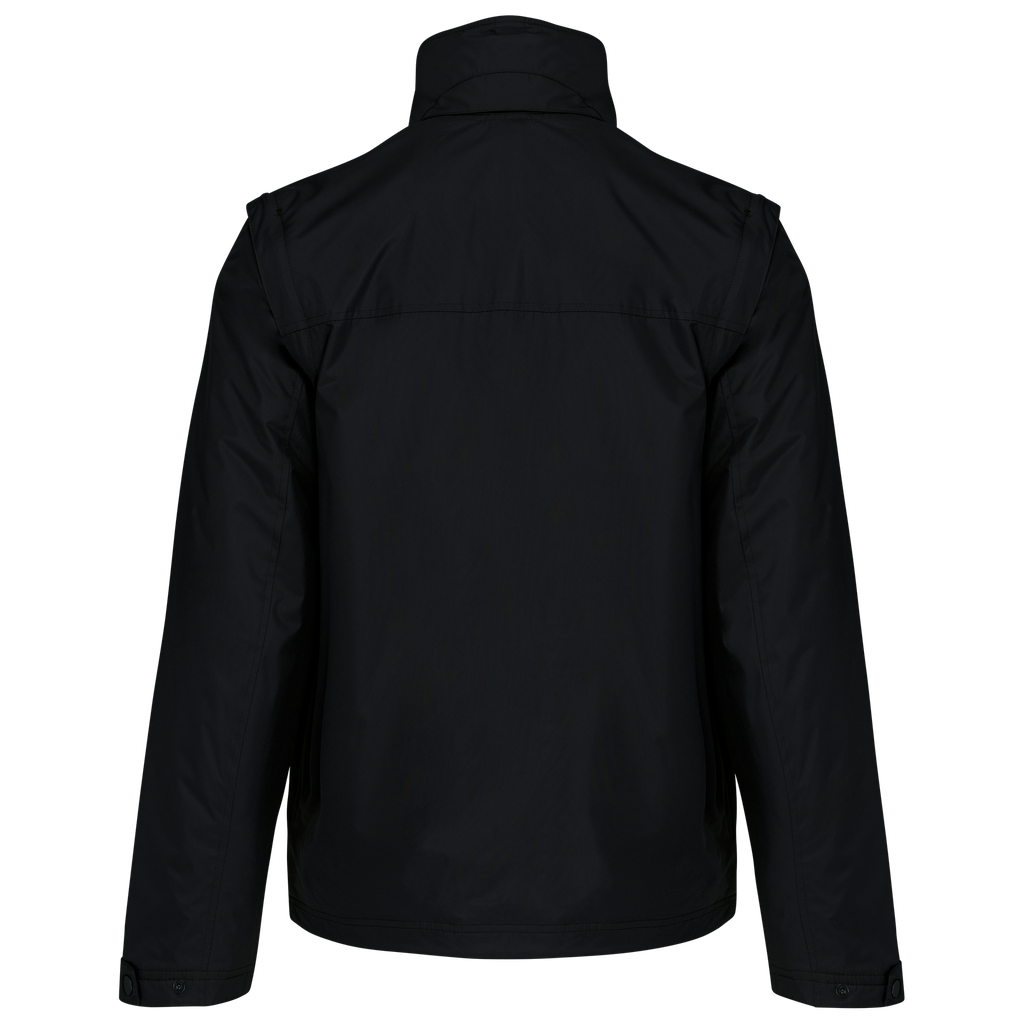 Kariban Blouson à manches amovibles homme Black / Orange (K639)
