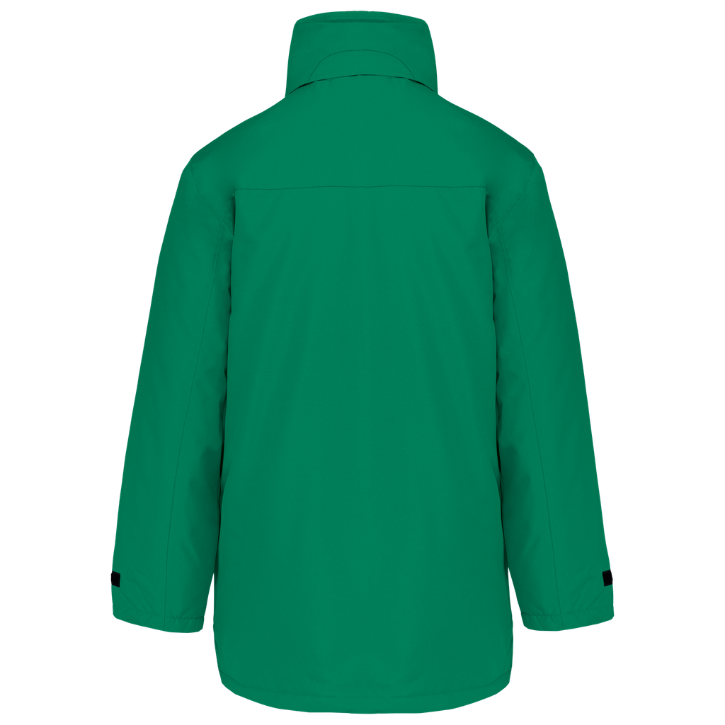 Kariban Parka doublure matelassée Kelly Green (K677)