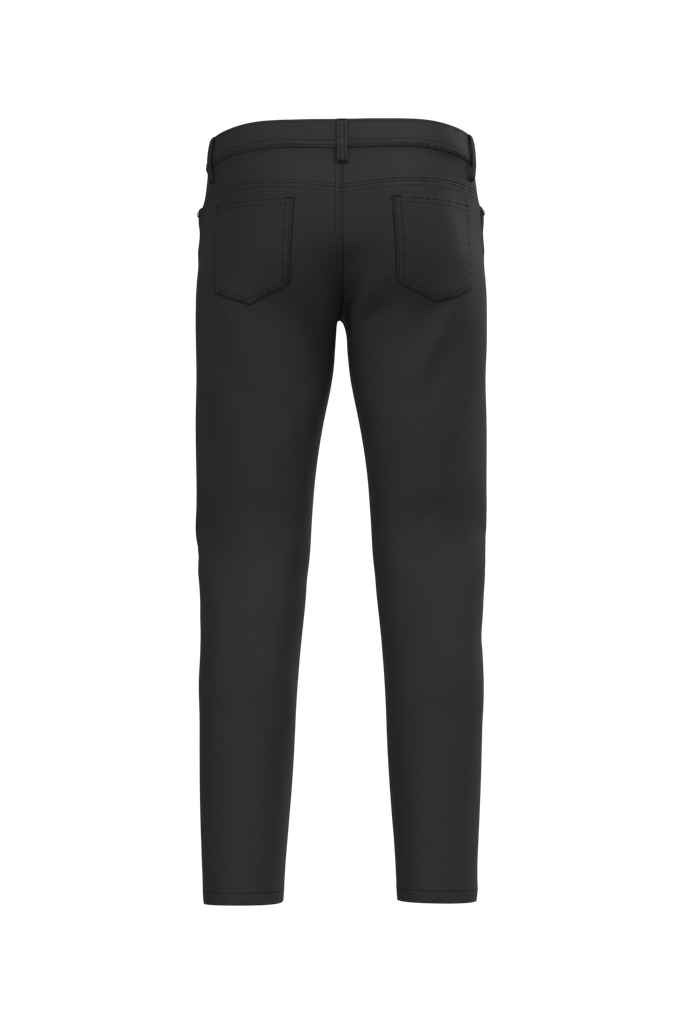 Kariban Pantalon 5 poches homme Washed black (K7009)