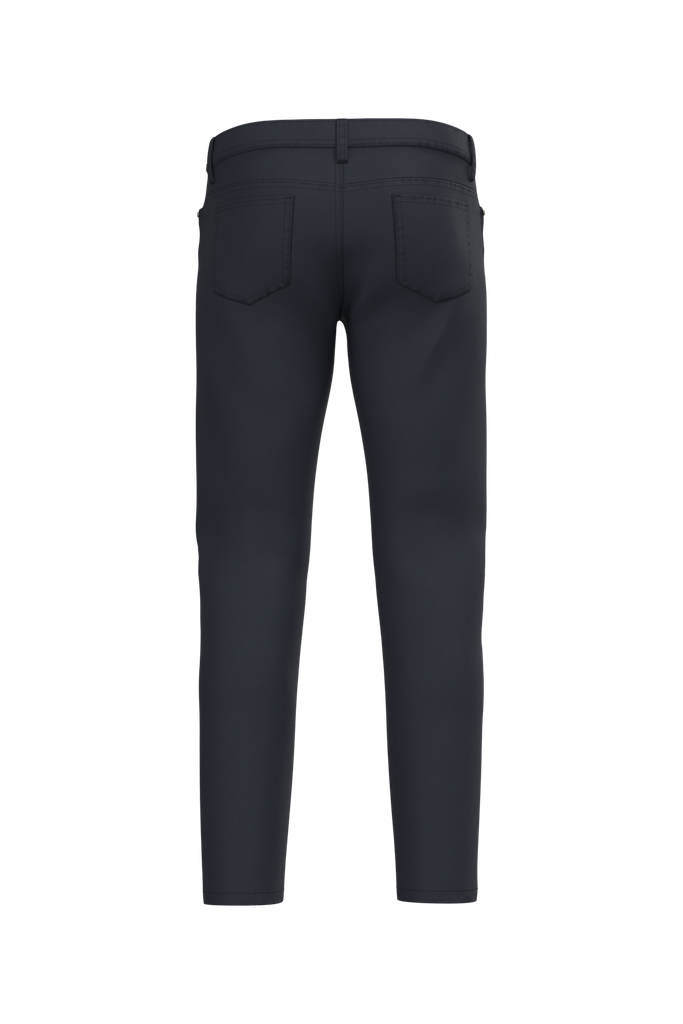 Kariban Pantalon 5 poches homme Washed dark navy (K7009)