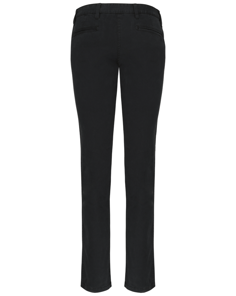 [K741_55105_55096] Kariban Pantalon chino femme Black (K741) (34 FR)
