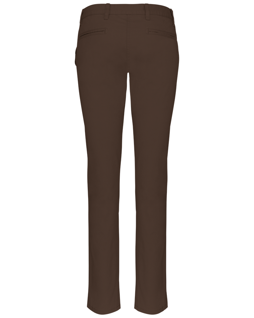 [K741_76811_55096] Kariban Pantalon chino femme Chocolate (K741) (34 FR)