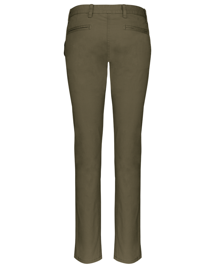 Kariban Pantalon chino femme Light khaki (K741)