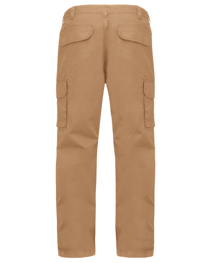 [K744_59803_88530] Kariban Pantalon multipoches homme Camel (K744) (36 FR)