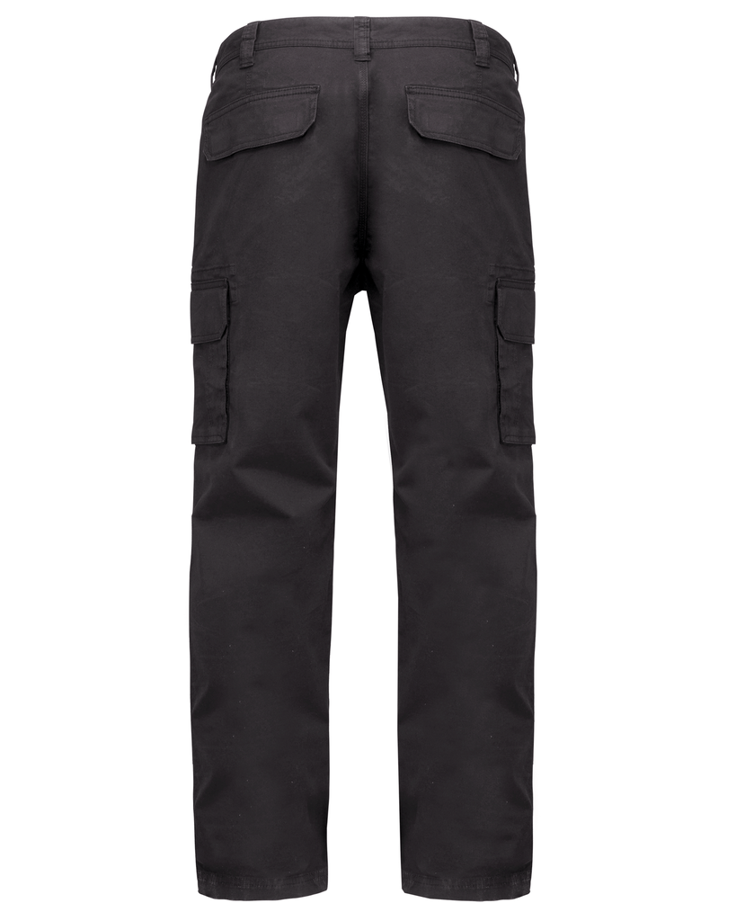 [K744_63247_88530] Kariban Pantalon multipoches homme Dark Grey (K744) (36 FR)