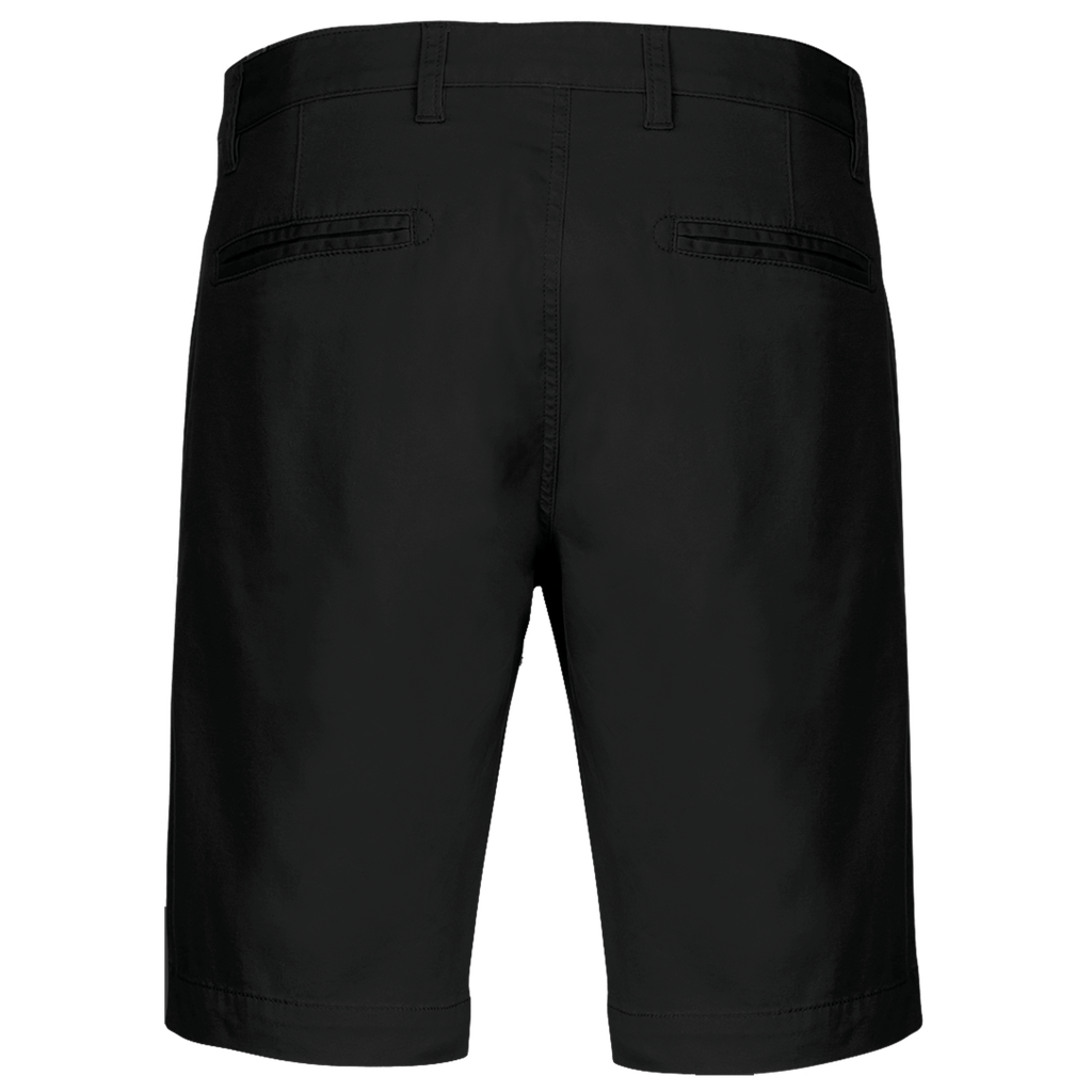Kariban Bermuda chino homme Black (K750)