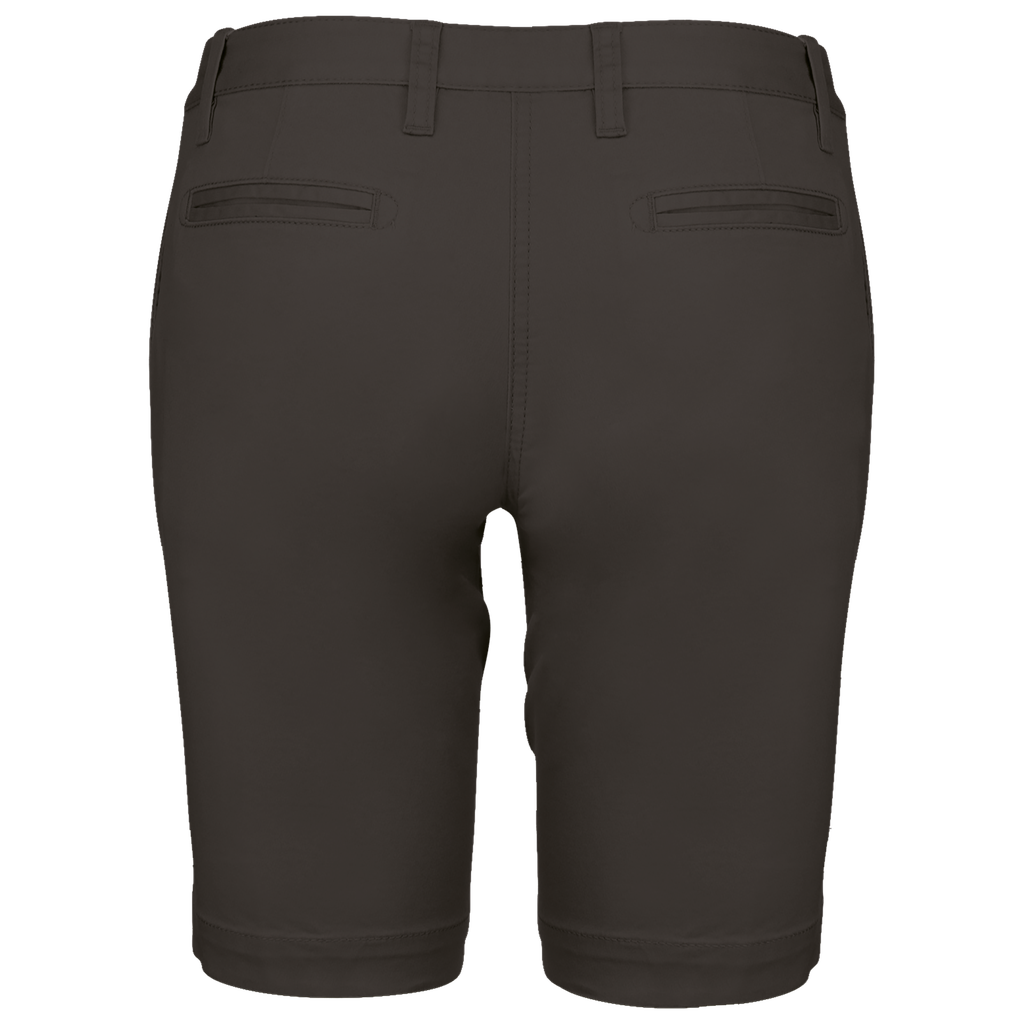 Kariban Bermuda chino femme Dark Grey (K751)