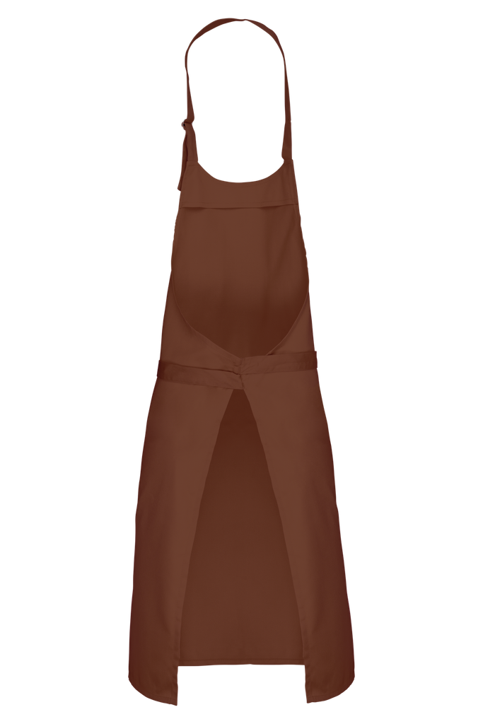 Kariban Tablier polycoton sans poche Cacao (K8000)