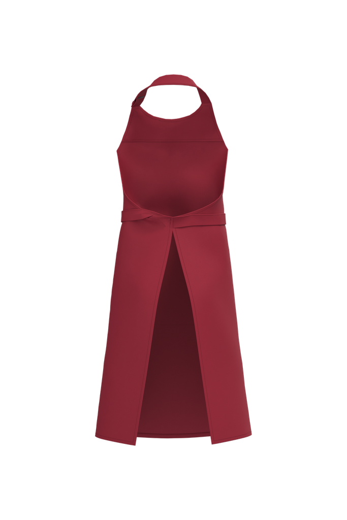 Kariban Tablier avec poche en coton Bio Hibiscus Red (K8007)