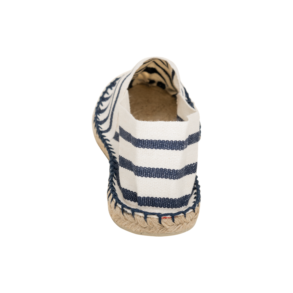 Kariban Espadrilles unisexe Made in France Natural / Navy Stripe (K840)