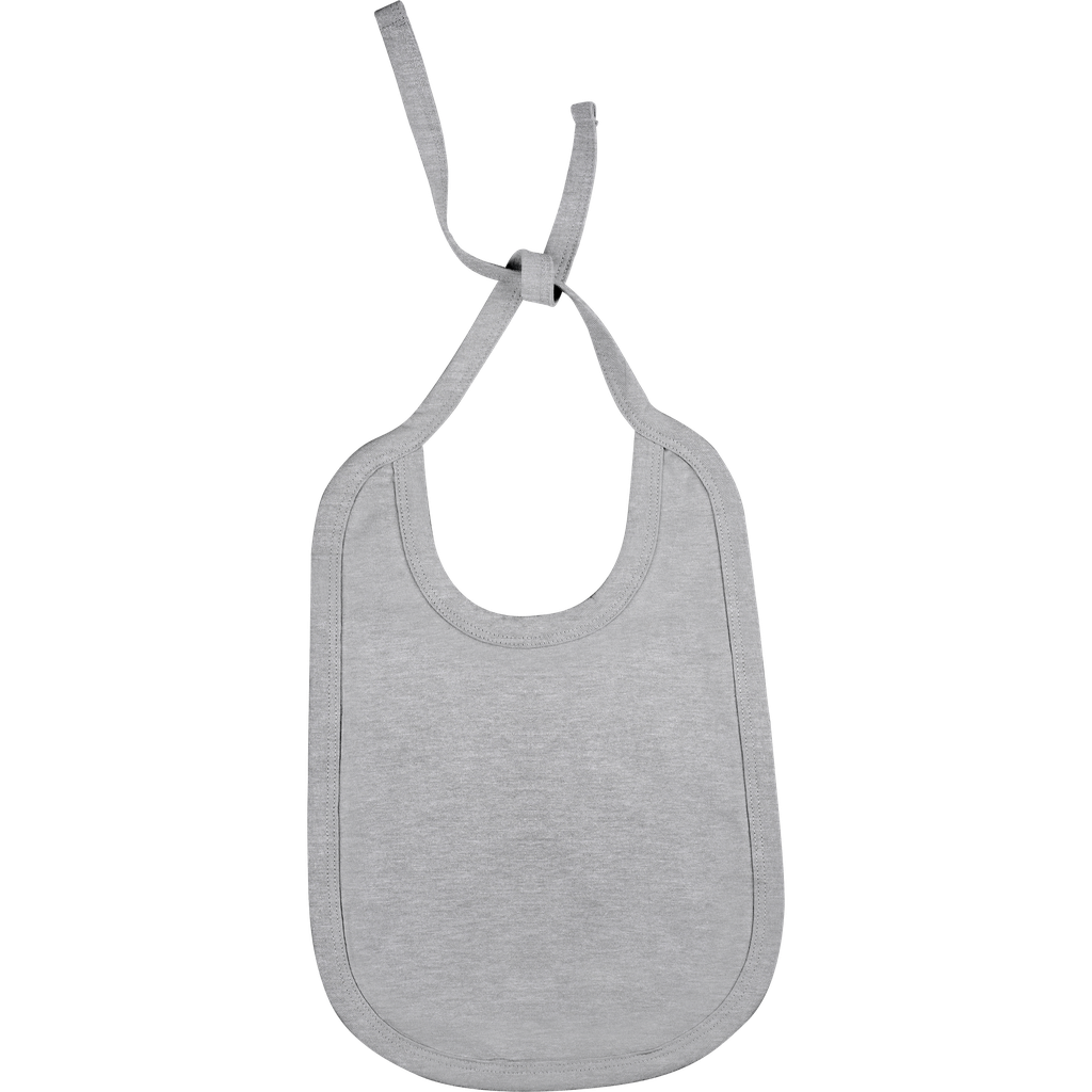 Kariban Bavoir coton bébé Oxford Grey (K832)