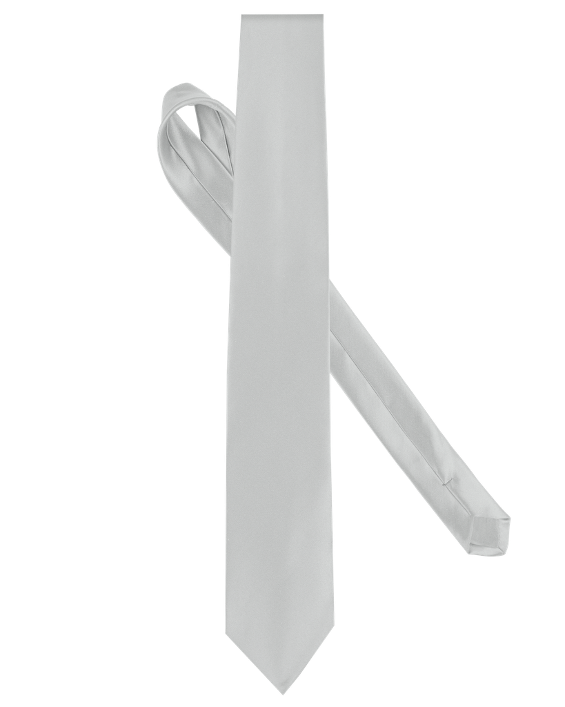 Kariban Cravate satinée Silver (K860)