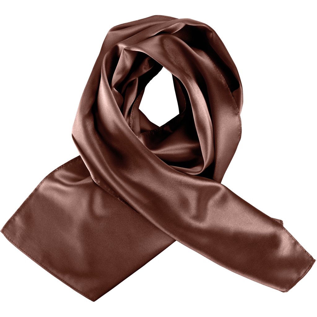 Kariban Foulard satiné Chocolate (K861)
