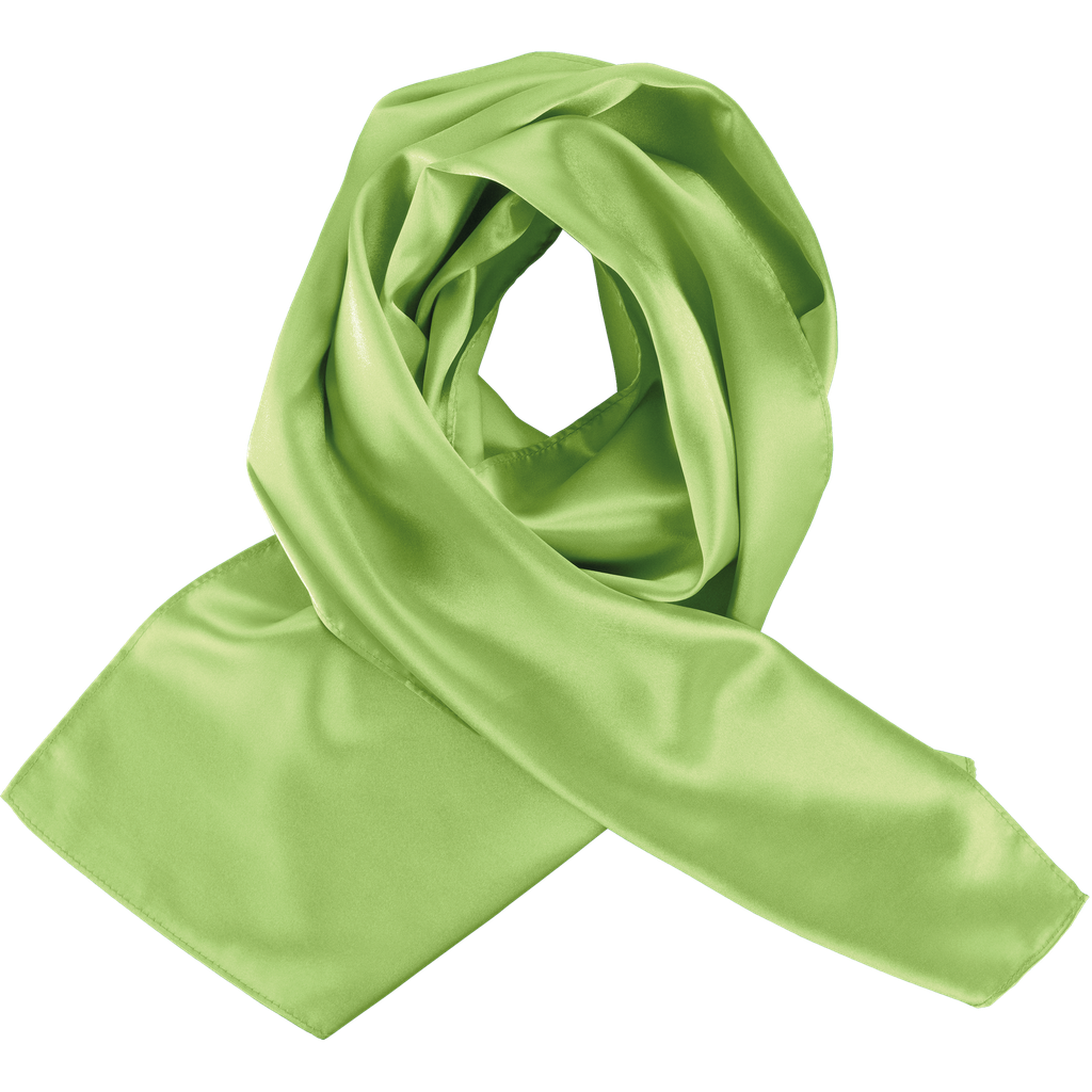 Kariban Foulard satiné Lime (K861)