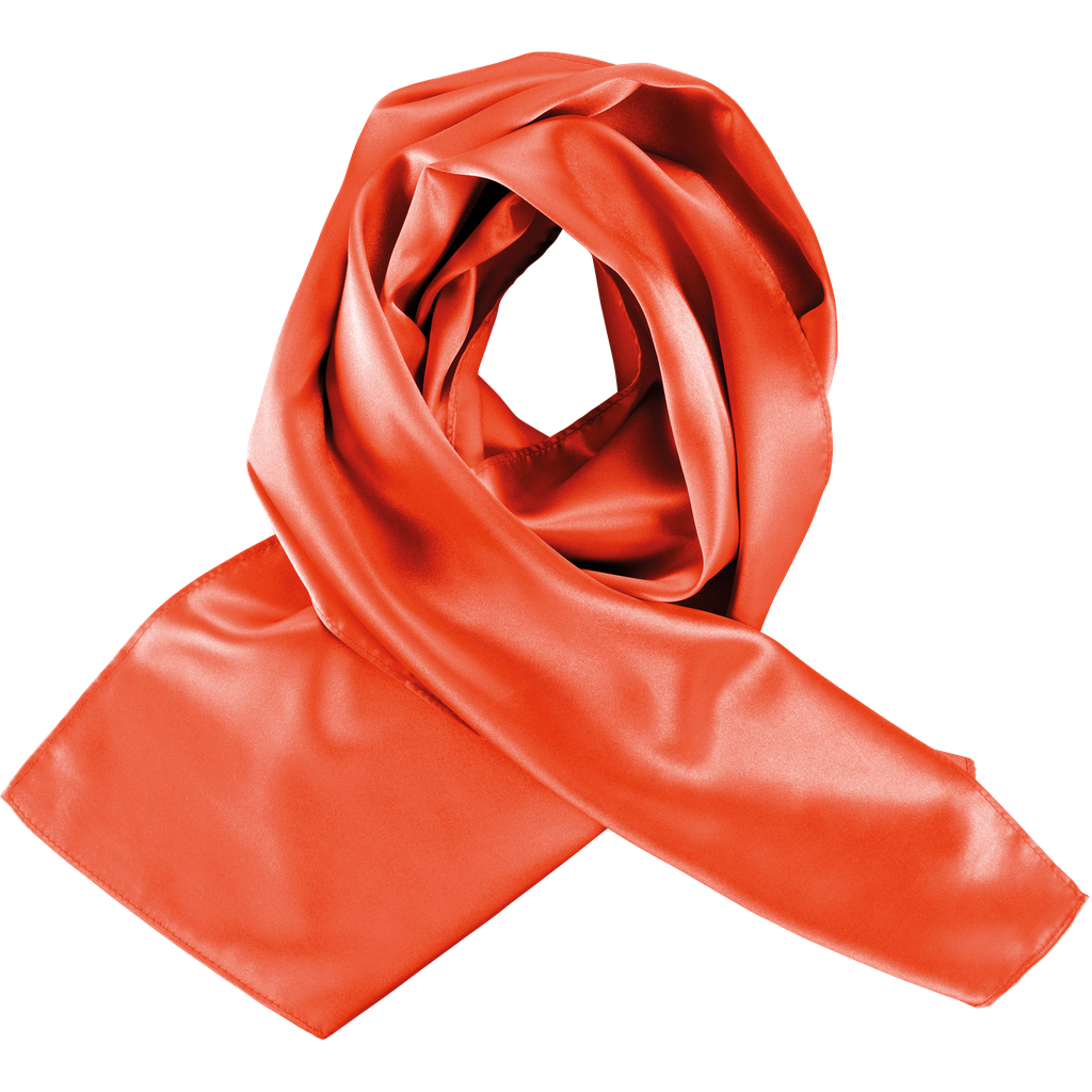 Kariban Foulard satiné Orange (K861)