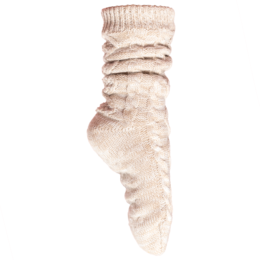 Kariban Chaussettes lounge doublées sherpa Angora Melange (K815)