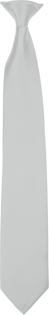 Kariban Cravate à clipper Silver (K864)