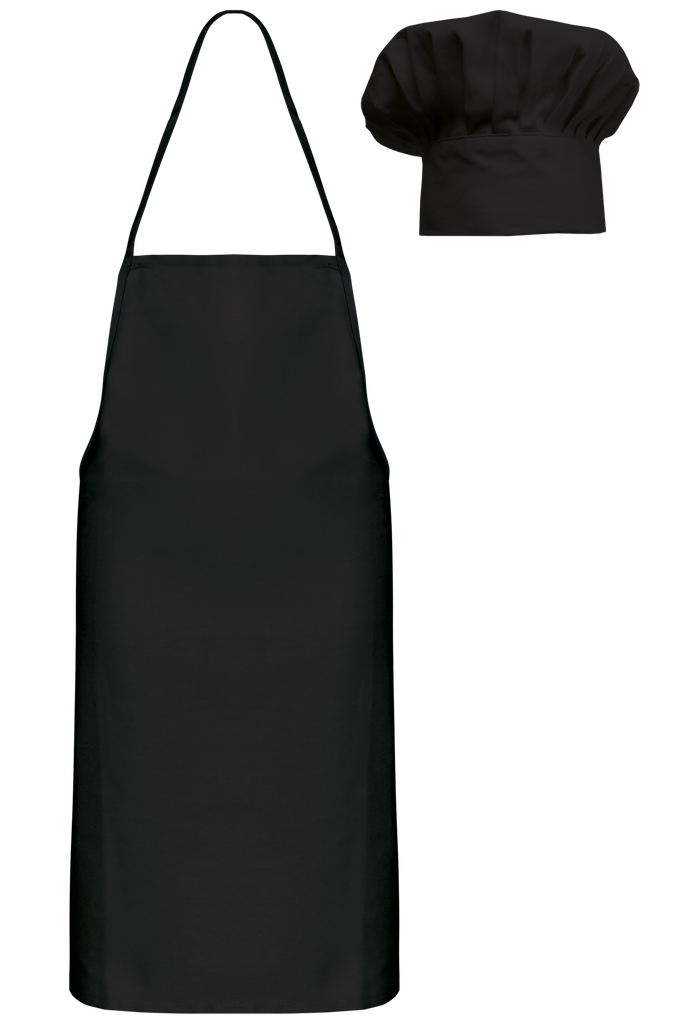 Kariban Kit chef cuisinier enfant Black (K884)