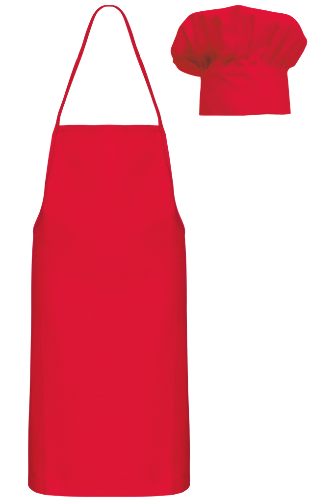 Kariban Kit chef cuisinier enfant Red (K884)