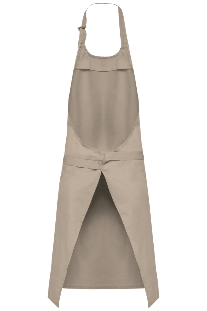 Kariban Tablier coton avec poche Beige (K885)